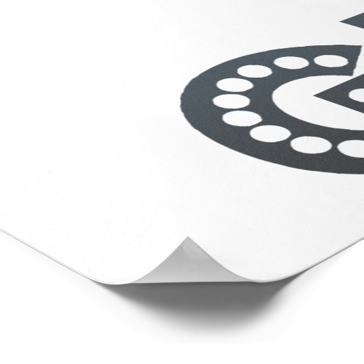 Ghana-Wappen Poster (Ecke)