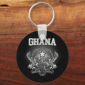 Ghana-Wappen Schlüsselanhänger (Vorderseite)