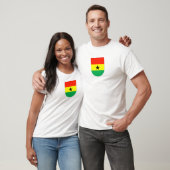 Ghana-Wappen T-Shirt (Unisex)