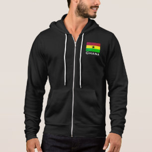 Ghana (Westafrika) Flaggen-Erbe Hoodie