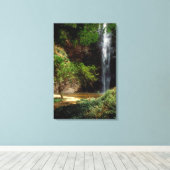 Ghana: Wli Falls, alias Agumatsa Falls (Volta Fall Leinwanddruck (Insitu (Holzboden))