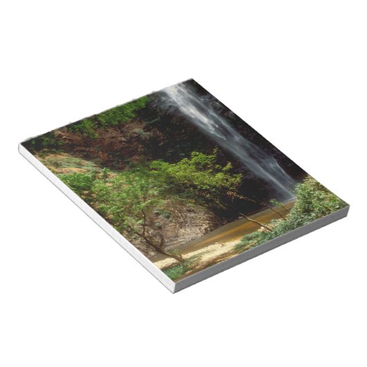 Ghana: Wli Falls, alias Agumatsa Falls (Volta Fall Notizblock (angewinkelt)