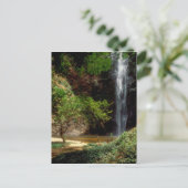 Ghana: Wli Falls, alias Agumatsa Falls (Volta Fall Postkarte (Stehend Vorderseite)