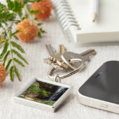 Ghana: Wli Falls, alias Agumatsa Falls (Volta) Schlüsselanhänger (Seite)