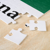 Ghanaflagge und -name puzzle (Seite)