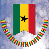 Ghanaische Flagge & Party Ghana Banners / Hochzeit