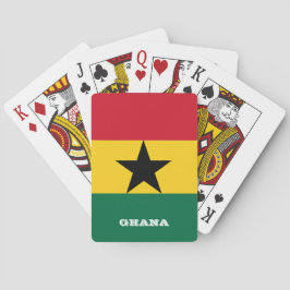 Ghanaische Flaggenspiele, Ghana Spielkarten