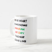 ghanaische Geschichtslehrerin, phantastische Tasse (Vorderseite Links)
