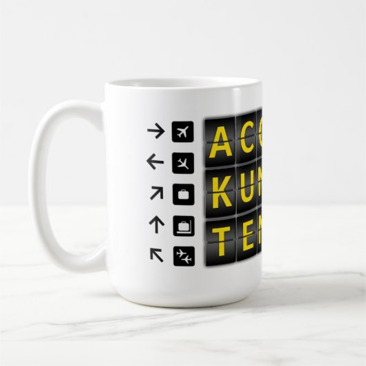 ghanaische Städte Kaffeetasse (Links)