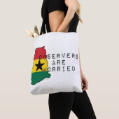 ghanaische Tasche (Von Nahem)