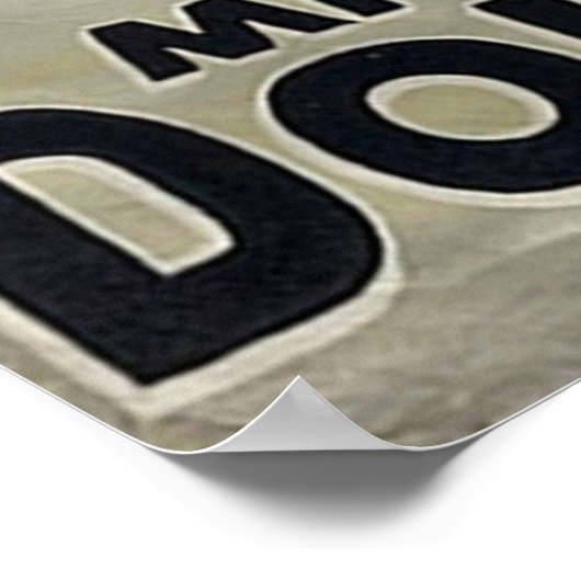 Ghanaischer Film Poster (Ecke)