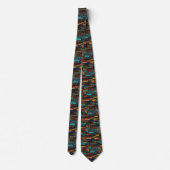 ghanaisches Kente-Muster Krawatte (Rückseite)