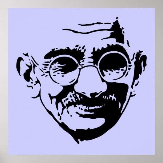Ghandi Poster (Vorne)