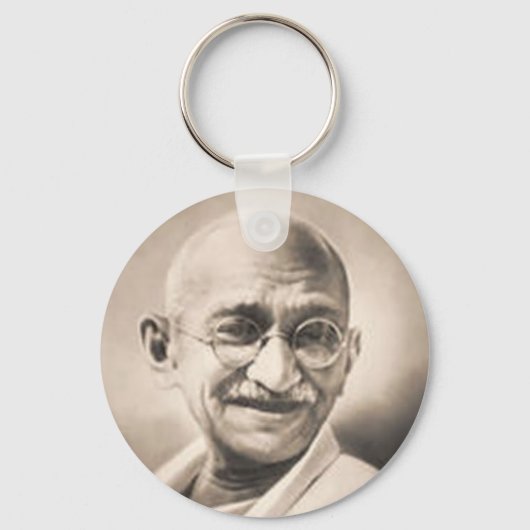 Ghandi Schlüsselanhänger (Vorderseite)