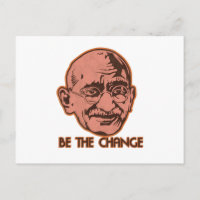 Ghandi sei die Veränderung