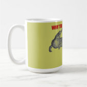 Gharial Spaß Kaffeetasse (Links)