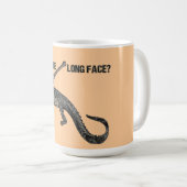 Gharial Spaß Kaffeetasse (VorderseiteRechts)