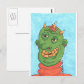 Ghasive Ghoul Postkarte (Vorne/Hinten)