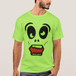 Ghasive Zombie Face Shirt<br><div class="desc">Zombie-Ghoul-Hemd. Ideal zu Halloween.</div>