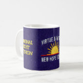 GHCF Wiedersehen-Tassen-Blau Kaffeetasse (Vorderseite Links)