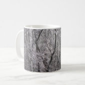Ghear Icy Forest in Morgenlicht II Kaffeetasse (Vorderseite Links)