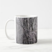 Ghear Icy Forest in Morgenlicht II Kaffeetasse (Links)