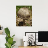 Ghear Inkcap Mushroom Poster (Heimbüro)