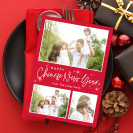 Ghear Sky Lunar New Year Foto Card Feiertagskarte