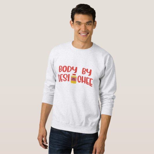 Ghee | Desi Indian Funny Hoodie (Vorne ganz)