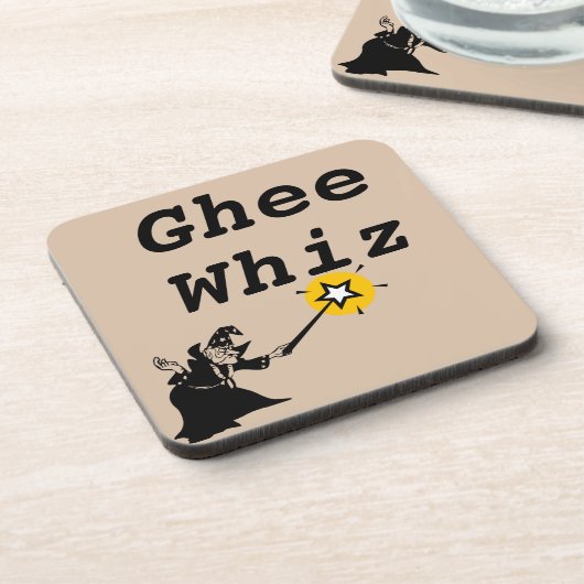 Ghee Whiz Beverage Coaster Getränkeuntersetzer (Linke Seite)