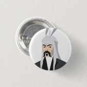 Ghengis Khan Button (Vorne & Hinten)