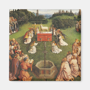 Ghent Altarpiece von Van Eyck Brothers Magnet