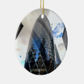 Gherkin Keramik Ornament (Rechts)