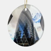 Gherkin Keramik Ornament (Links)