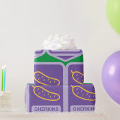 Gherkins-Symbol Geschenkpapier