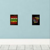 GHETTO BLAST AFRO AMERICAN STYLE BILDERWAND SETS (Holzboden)