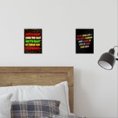 GHETTO BLAST AFRO AMERICAN STYLE BILDERWAND SETS (Schlafzimmer)