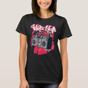 Ghetto Blaster 80er Jahre Party Angesagt Angesagte T-Shirt