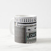 GHETTO BLASTER KAFFEETASSE (Vorderseite Links)