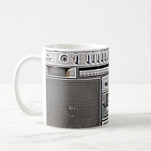 GHETTO BLASTER KAFFEETASSE (Links)
