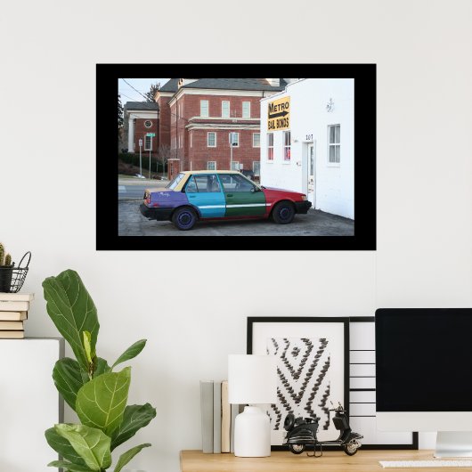 Ghetto Car Poster (Heimbüro)