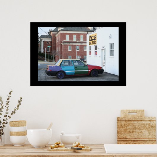 Ghetto Car Poster (Küche)