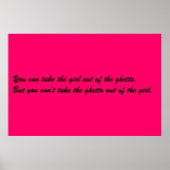 Ghetto Girl Poster (Vorne)