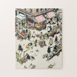 Ghetto, Lower East Side Manhattan, 1920er Puzzle