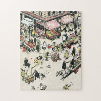 Ghetto, Lower East Side Manhattan, 1920er Puzzle