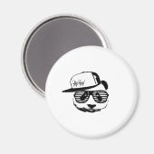 Ghetto Panda Magnet (Vorderseite/Rückseite)