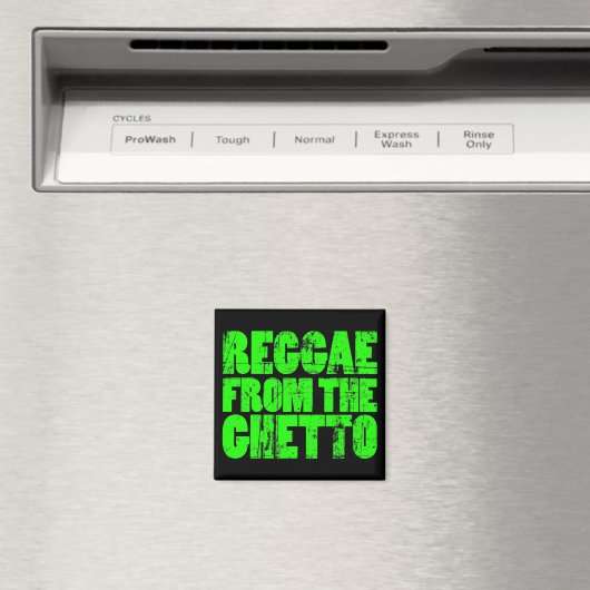 Ghetto Reggae Magnet (In Situ (Geschirrspüler))