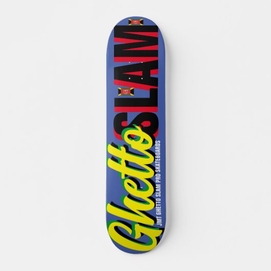 GHETTO SLAM JMT 7 3/4" Skateboarddecke Skateboard (Vorne)