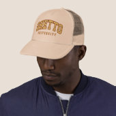 Ghetto University Tan Hat Truckerkappe (Beispiel)
