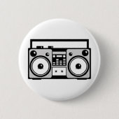 Ghettoblaster Button (Vorderseite)